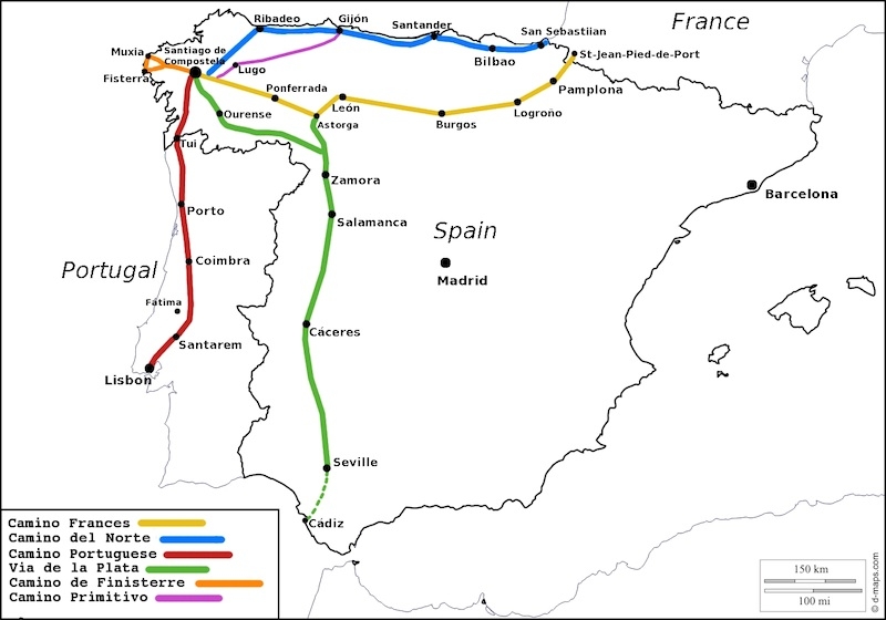 Як пройти шлях Святого Якова/Camino de Santiago